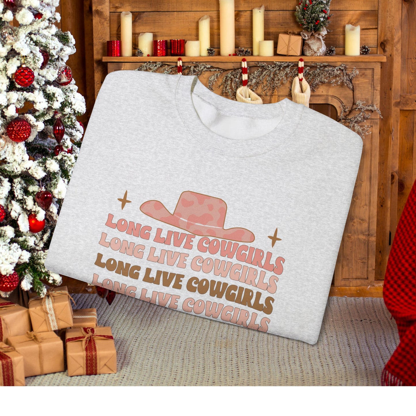 Long live Cowgirls Heavy Blend™ Crewneck Sweatshirt