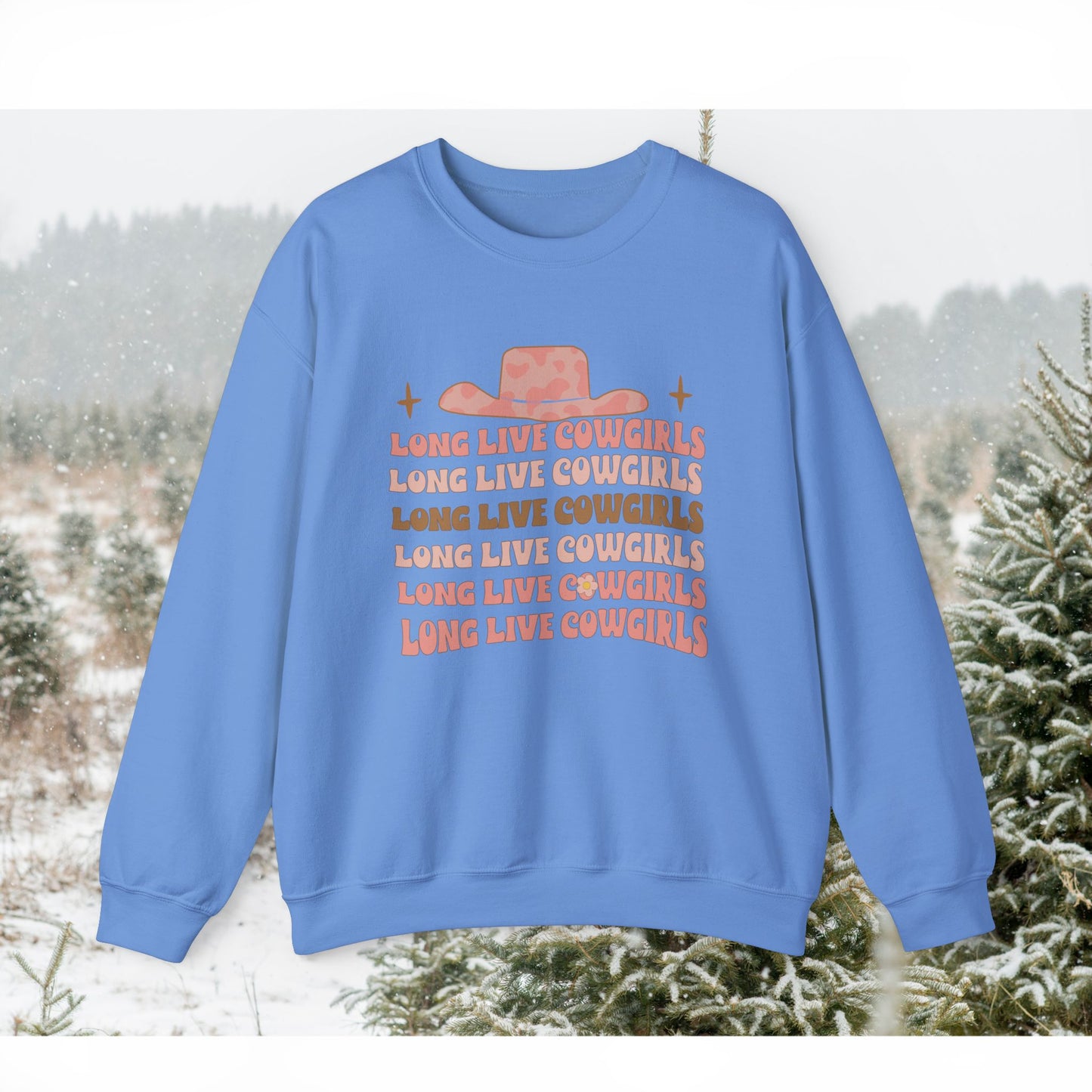 Long live Cowgirls Heavy Blend™ Crewneck Sweatshirt