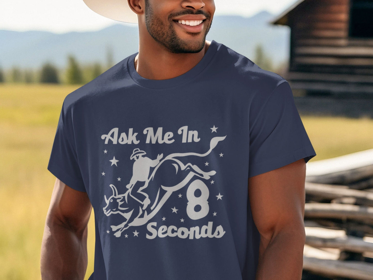 Bull Rider Gift Bull Riding Unisex Rodeo T Shirt Bull Rider Birthday Present Vintage Shirt Rodeo Sport Cut Lets Get Western