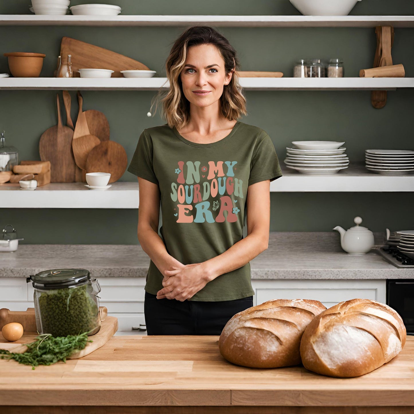 Sourdough Lover Gift In My Sourdough Era Shirt | Baker Tee | Bread Enthusiast | Baking Gifts | Sourdough Bread Shirt | Sourdough University