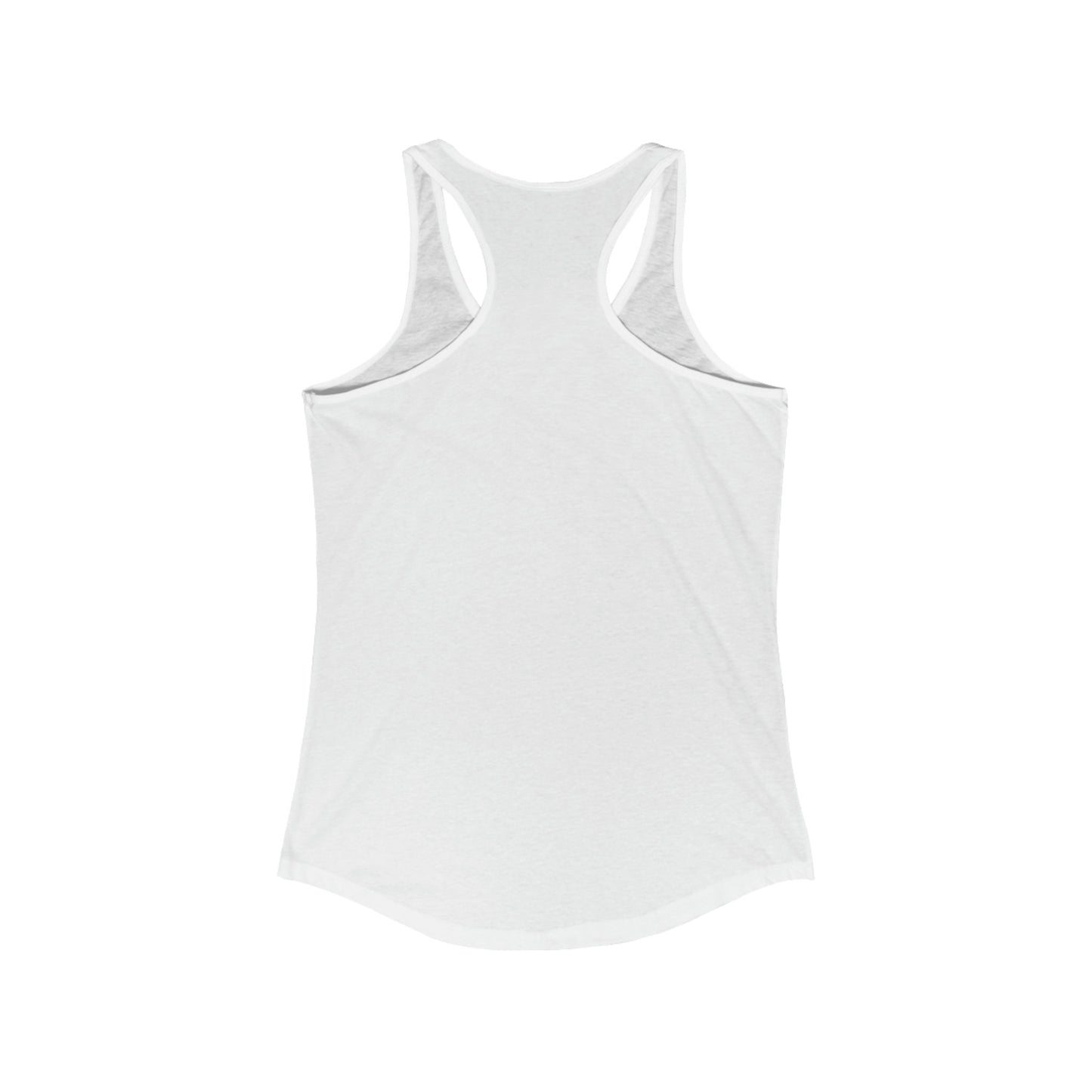 Women's Racerback Tank floral Skull