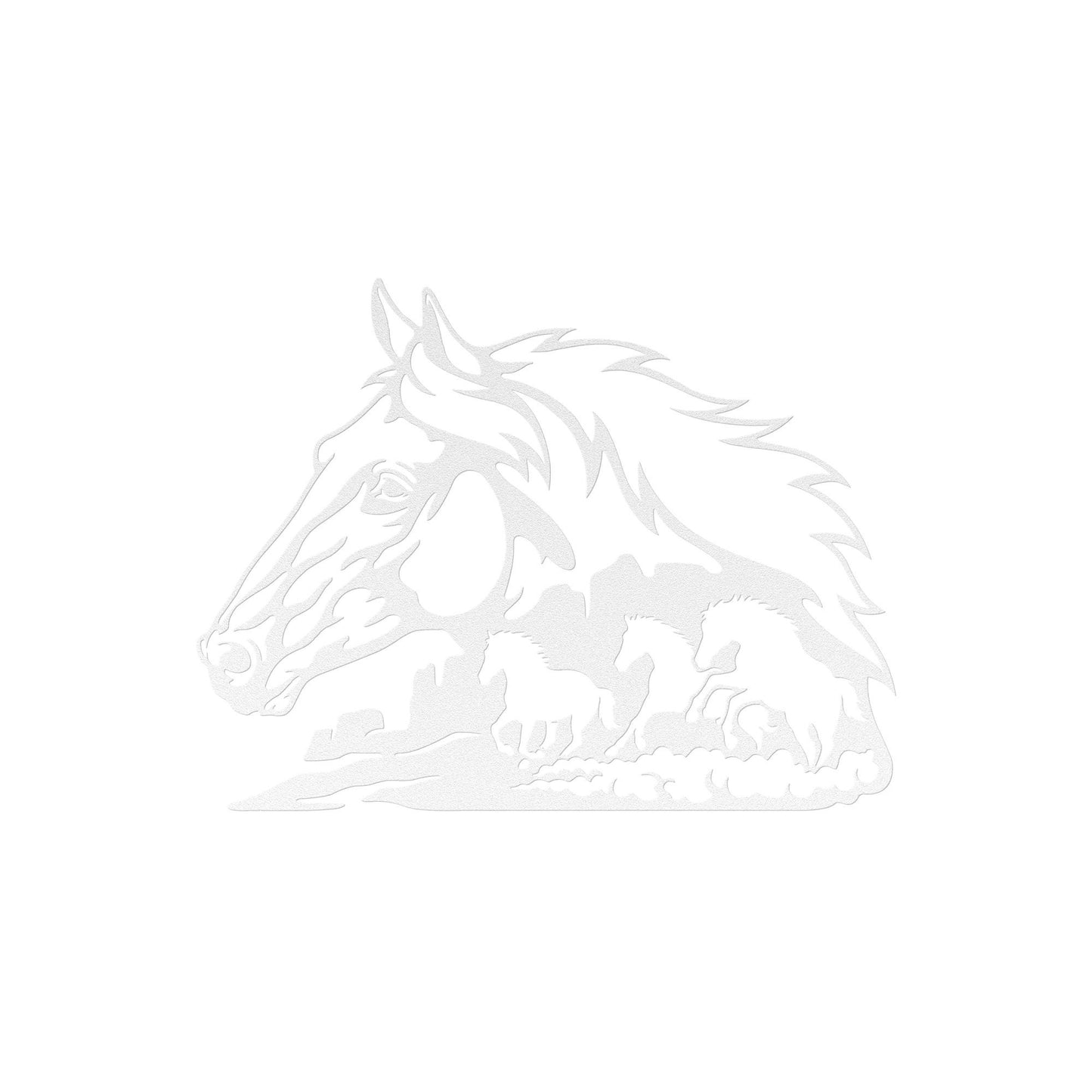 Herd of Wild Horses - Metal wall art