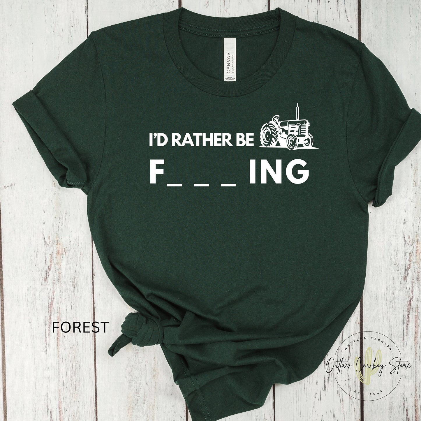 Id rather be farming - Show your support for our local farmers Tshirt