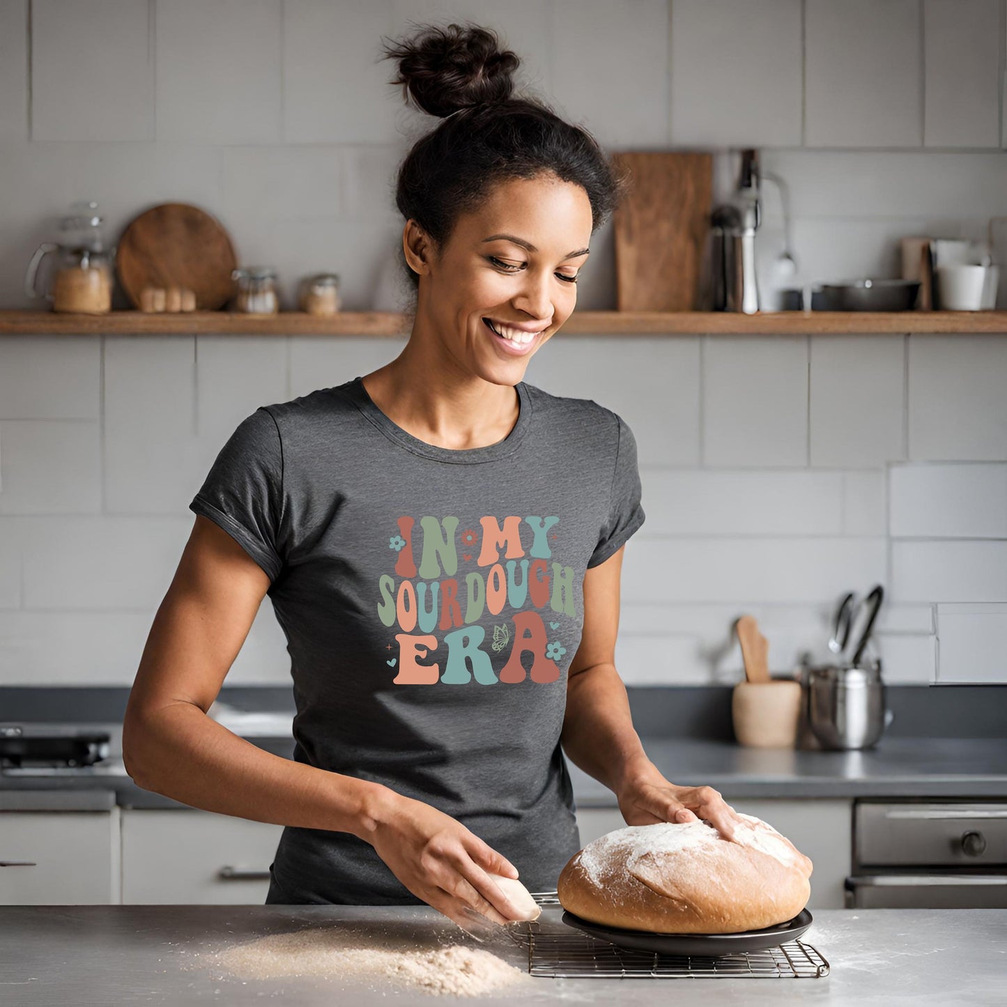 Sourdough Lover Gift In My Sourdough Era Shirt | Baker Tee | Bread Enthusiast | Baking Gifts | Sourdough Bread Shirt | Sourdough University