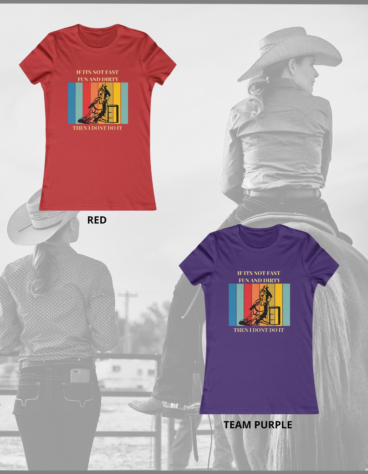 Barrel Racer Tshirt | Horse Lover Shirts | | Horse Lover Gift | Birthday Gifts Horse Women