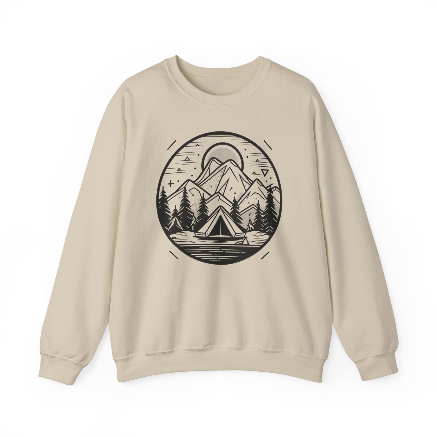 Mountain Explorer - Unisex Heavy Blend Crewneck Sweatshirt