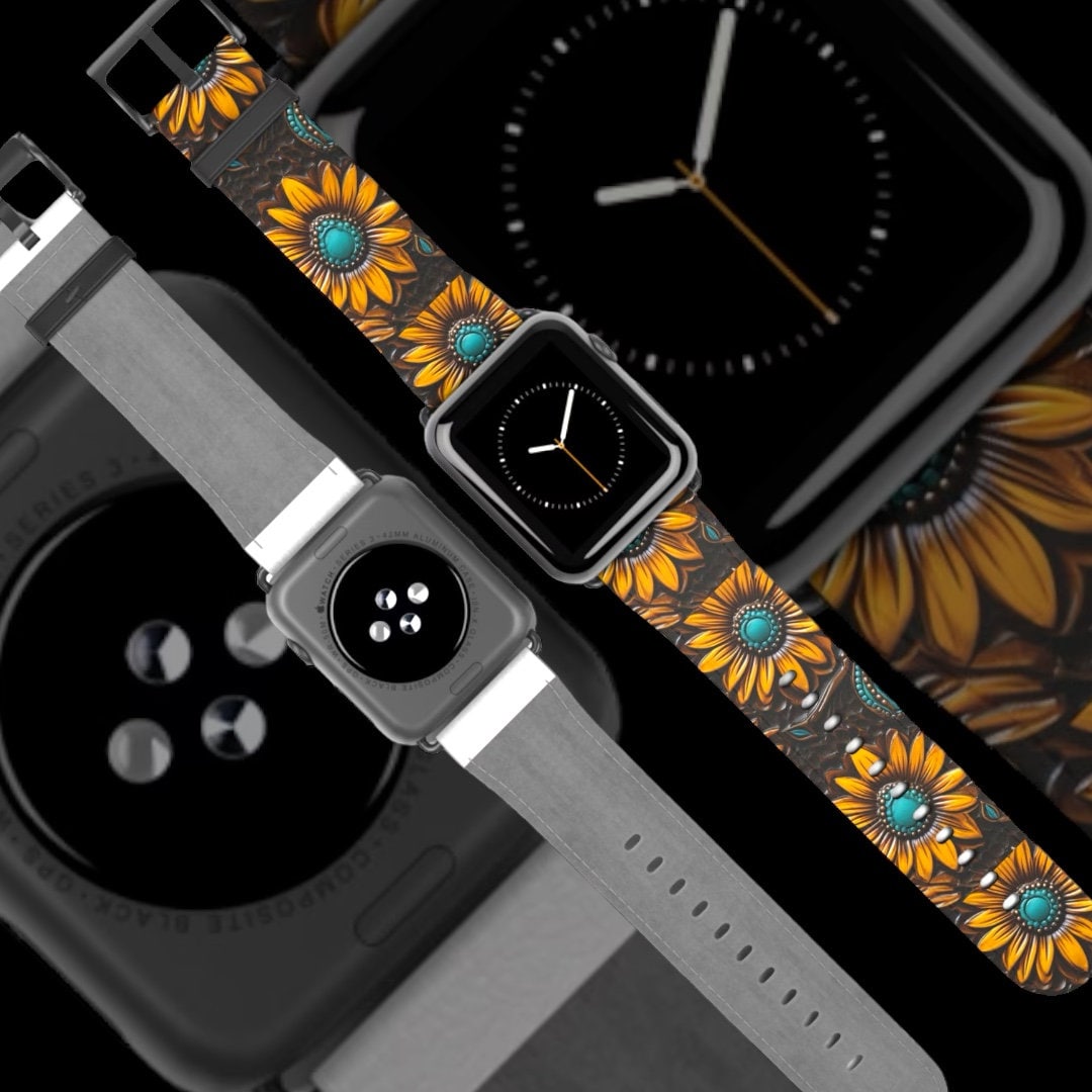 Western Apple faux leather Watch Band | Western Accessories | Gifts for Her | Custom Watch Band