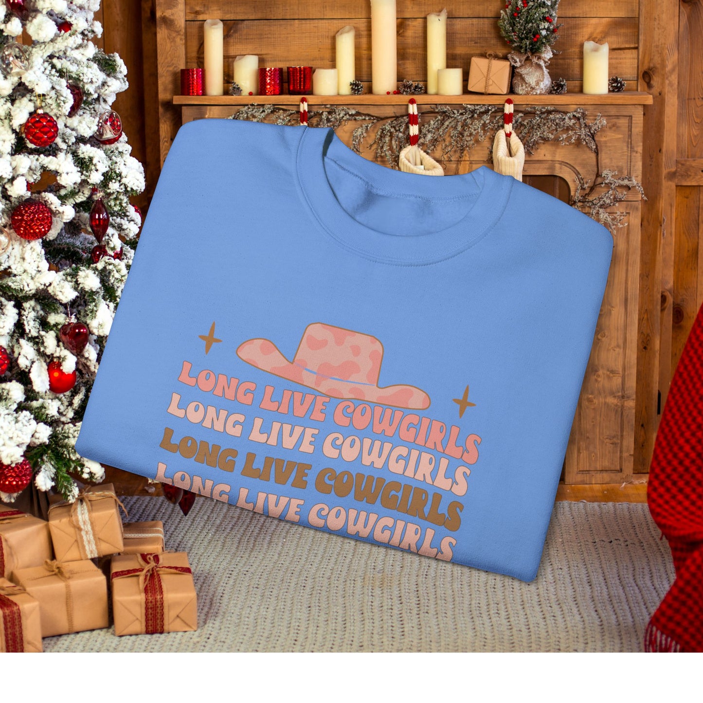 Long live Cowgirls Heavy Blend™ Crewneck Sweatshirt