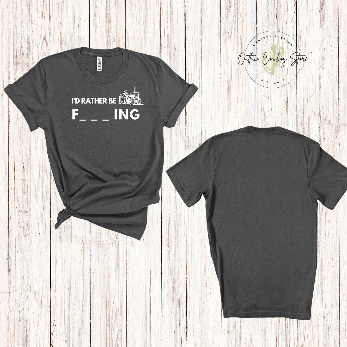 Id rather be farming - Show your support for our local farmers Tshirt