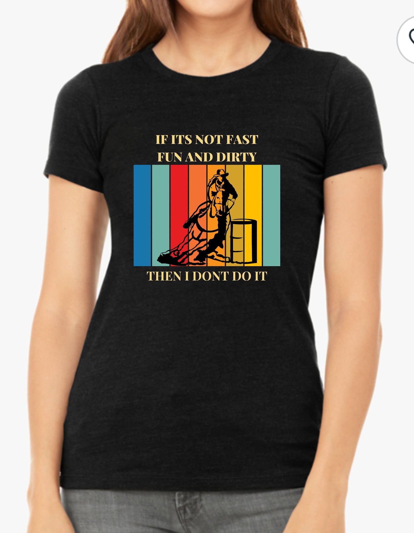 Barrel Racer Tshirt | Horse Lover Shirts | | Horse Lover Gift | Birthday Gifts Horse Women