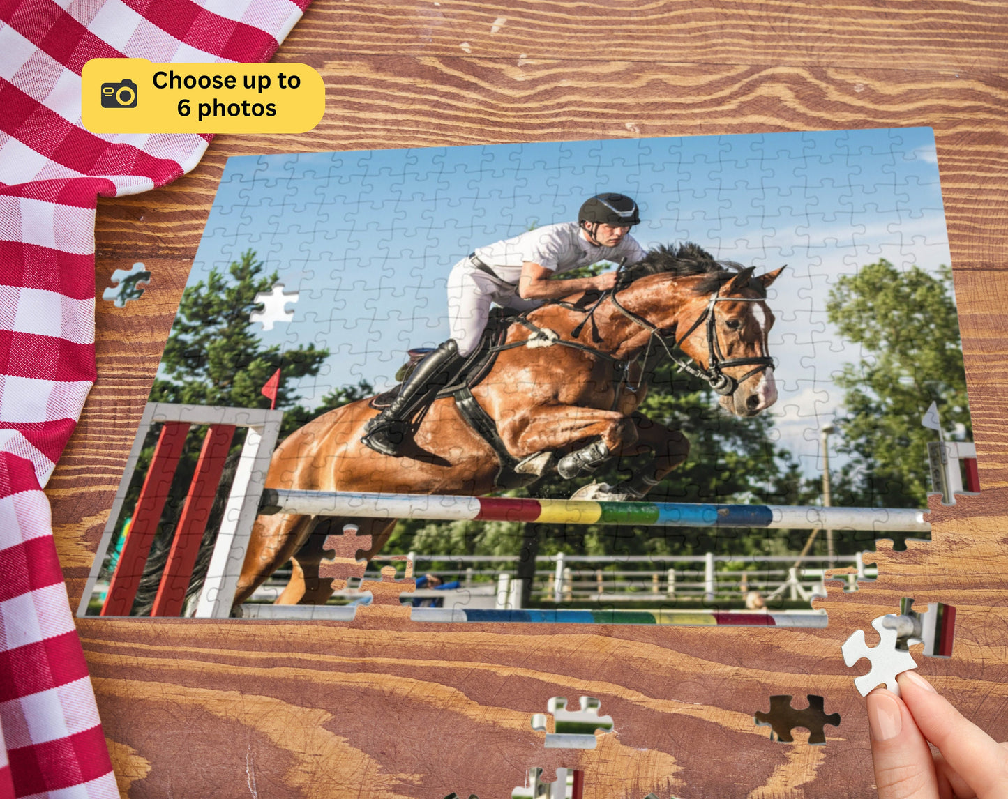 Personalized Custom Jigsaw Puzzle with Picture. 1000 Jigsaw Puzzle Jigsaw Puzzles for Adults Photo gifts Jigsaw Puzzle (500 or 1000 Piece)