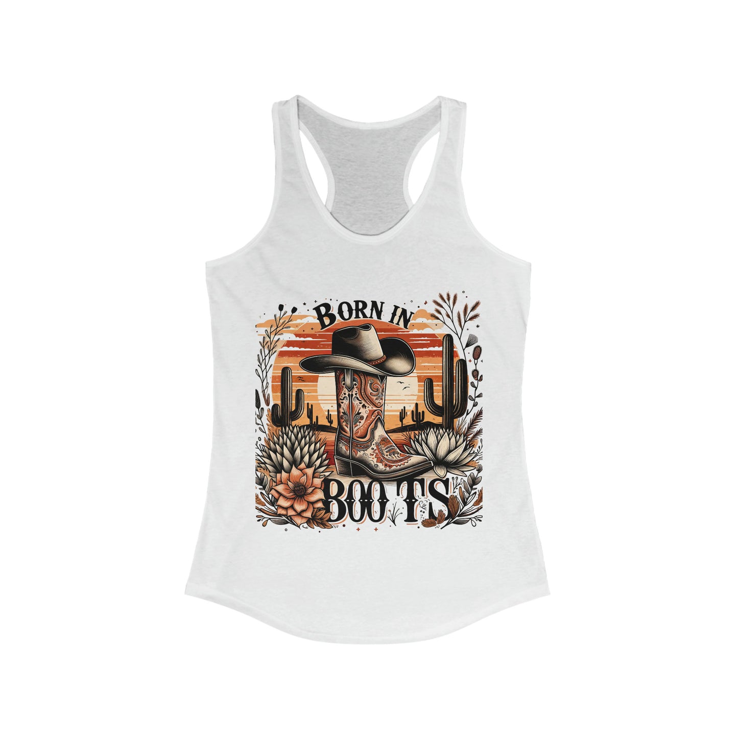 western fashion racer back tank | Western tank | Rodeo shirt