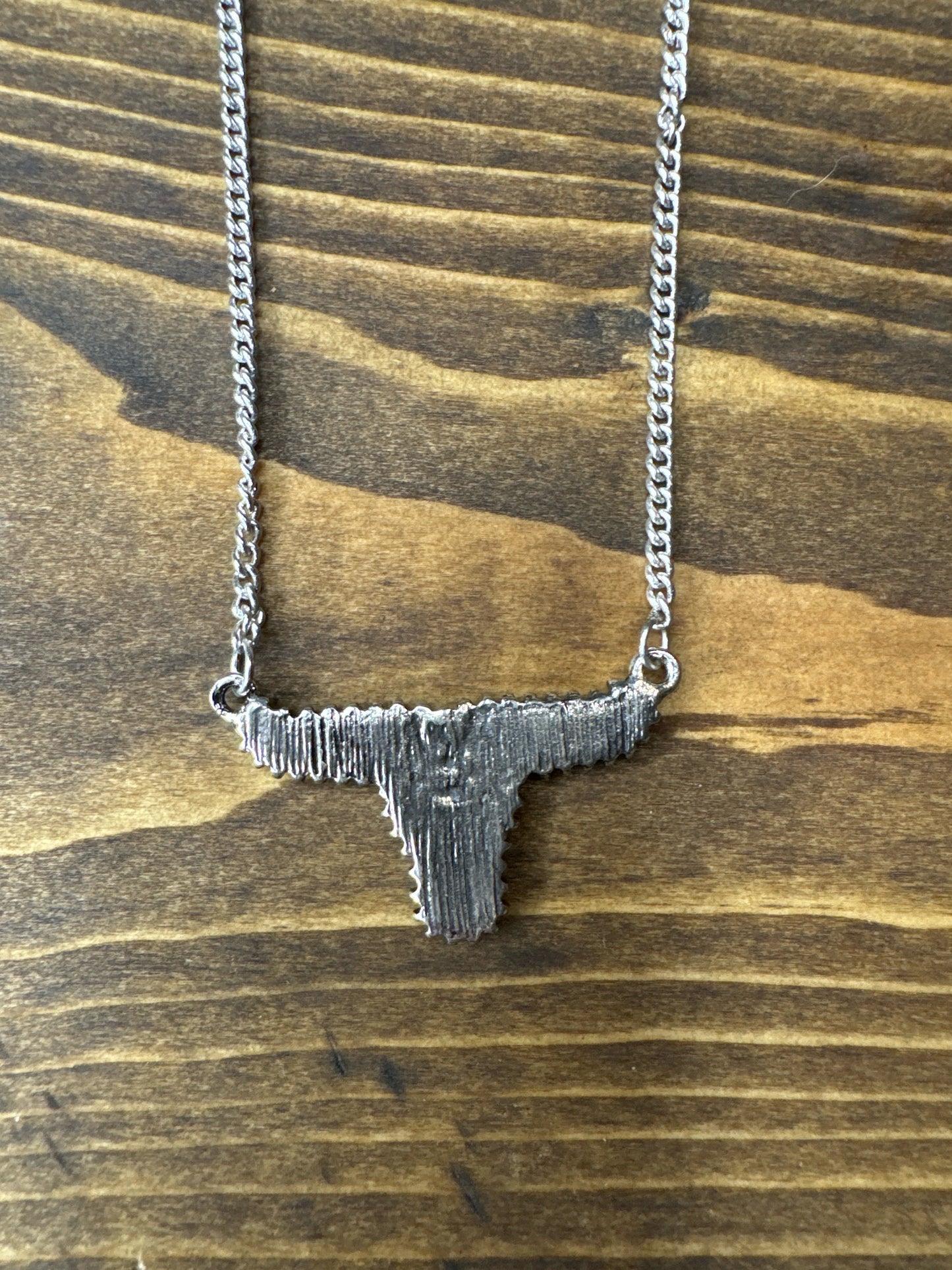 Faux Black & White Cowhide Pendant Necklace | Western Jewelry | Cowgirl Accessories | Coastal Cowgirl | Rodeo Accessories