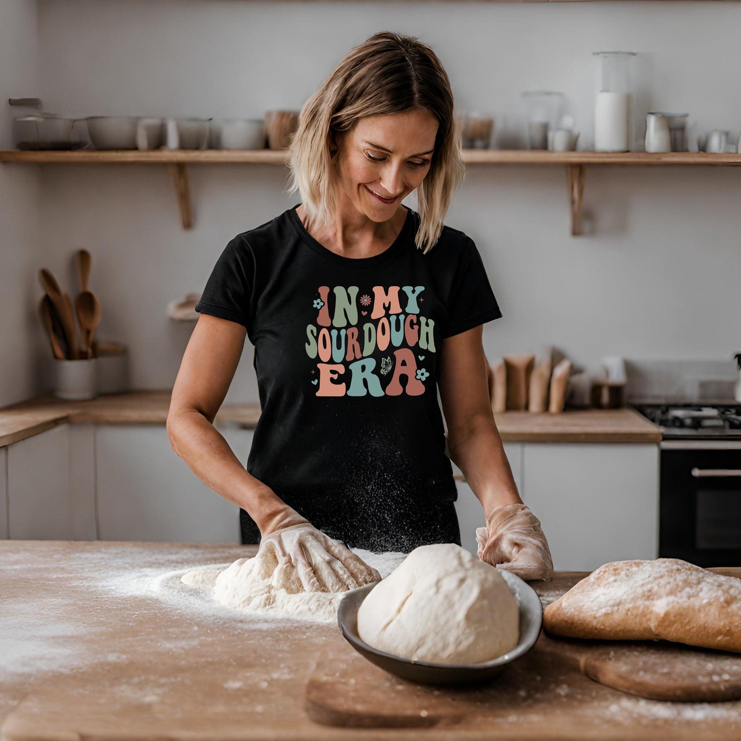 Sourdough Lover Gift In My Sourdough Era Shirt | Baker Tee | Bread Enthusiast | Baking Gifts | Sourdough Bread Shirt | Sourdough University
