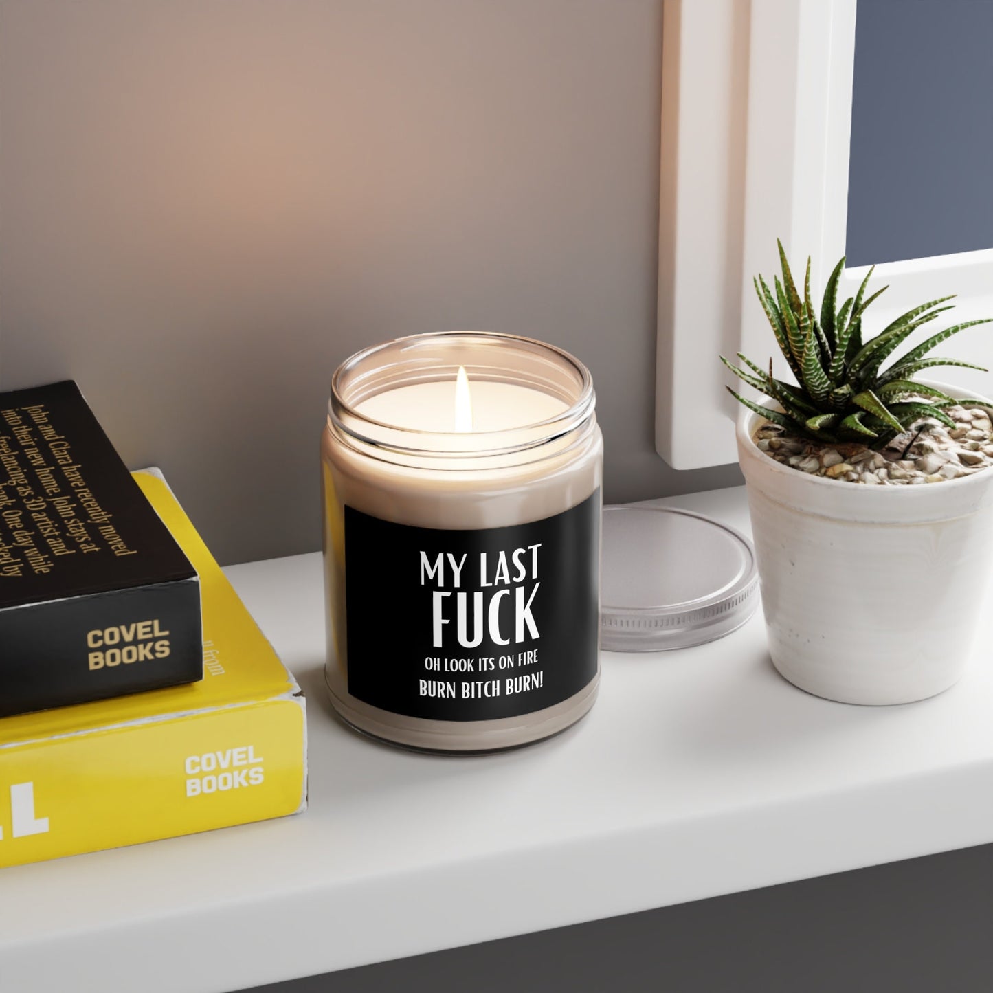 My Last Fuck 9oz scented soy candle | Gag gifts | Last nerve | Mom GIft | Co worker | Retirement gift