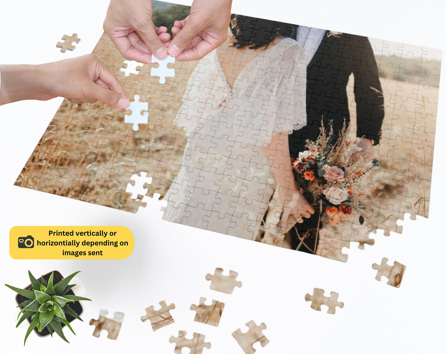 Personalized Custom Jigsaw Puzzle with Picture. 1000 Jigsaw Puzzle Jigsaw Puzzles for Adults Photo gifts Jigsaw Puzzle (500 or 1000 Piece)