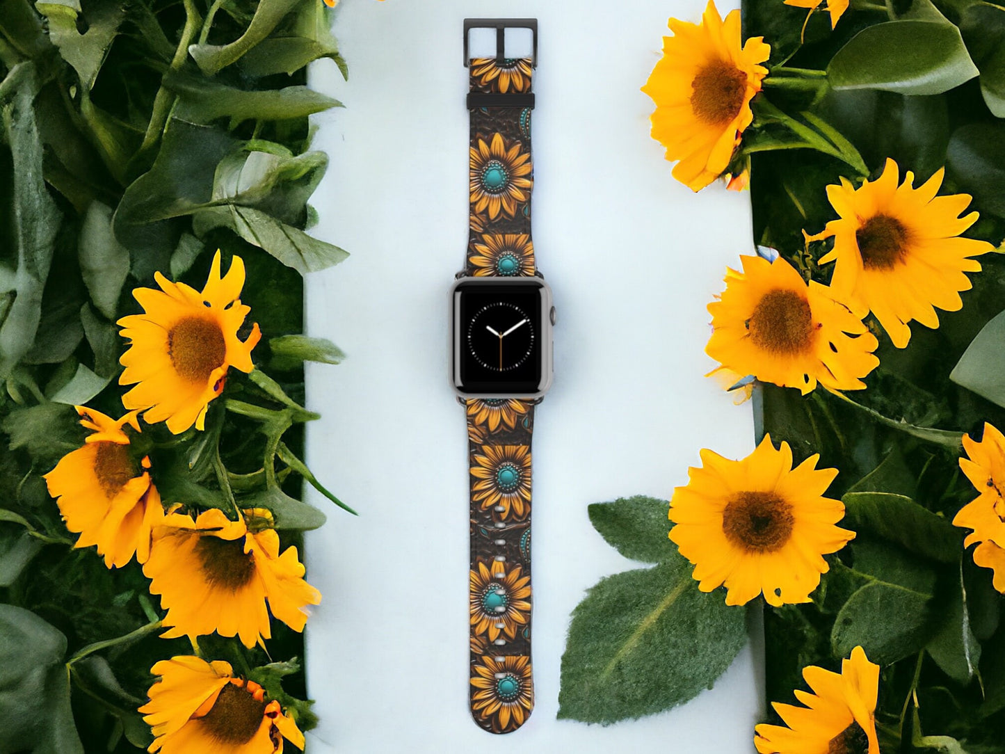 Western Apple faux leather Watch Band | Western Accessories | Gifts for Her | Custom Watch Band
