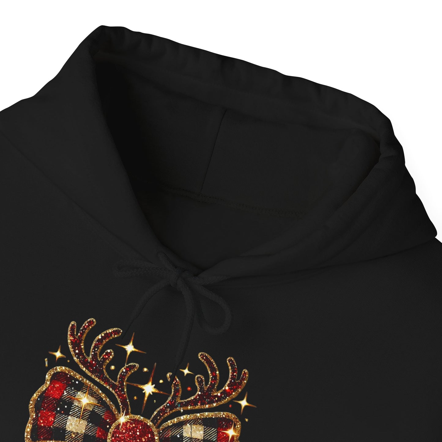 Reindeer Bow Christmas Hoodie