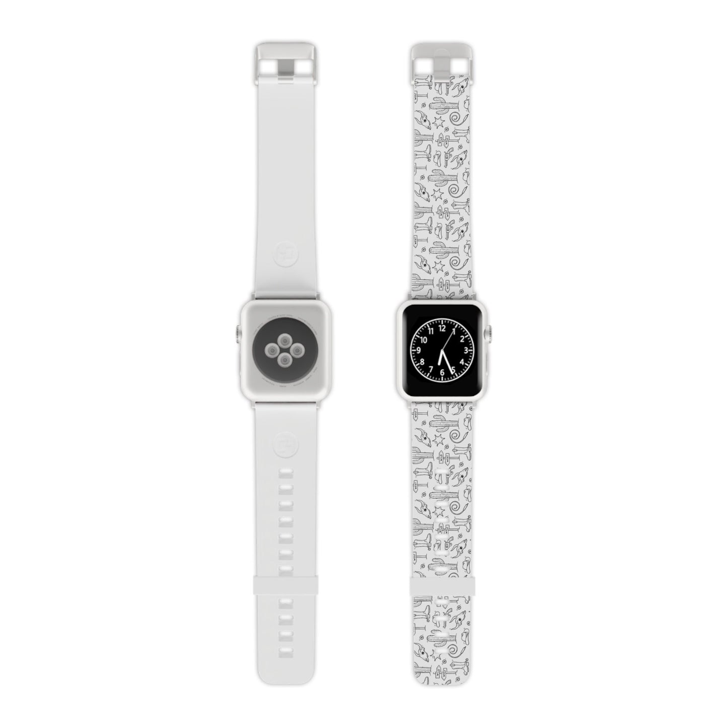 Cactus and skull Apple Watch band