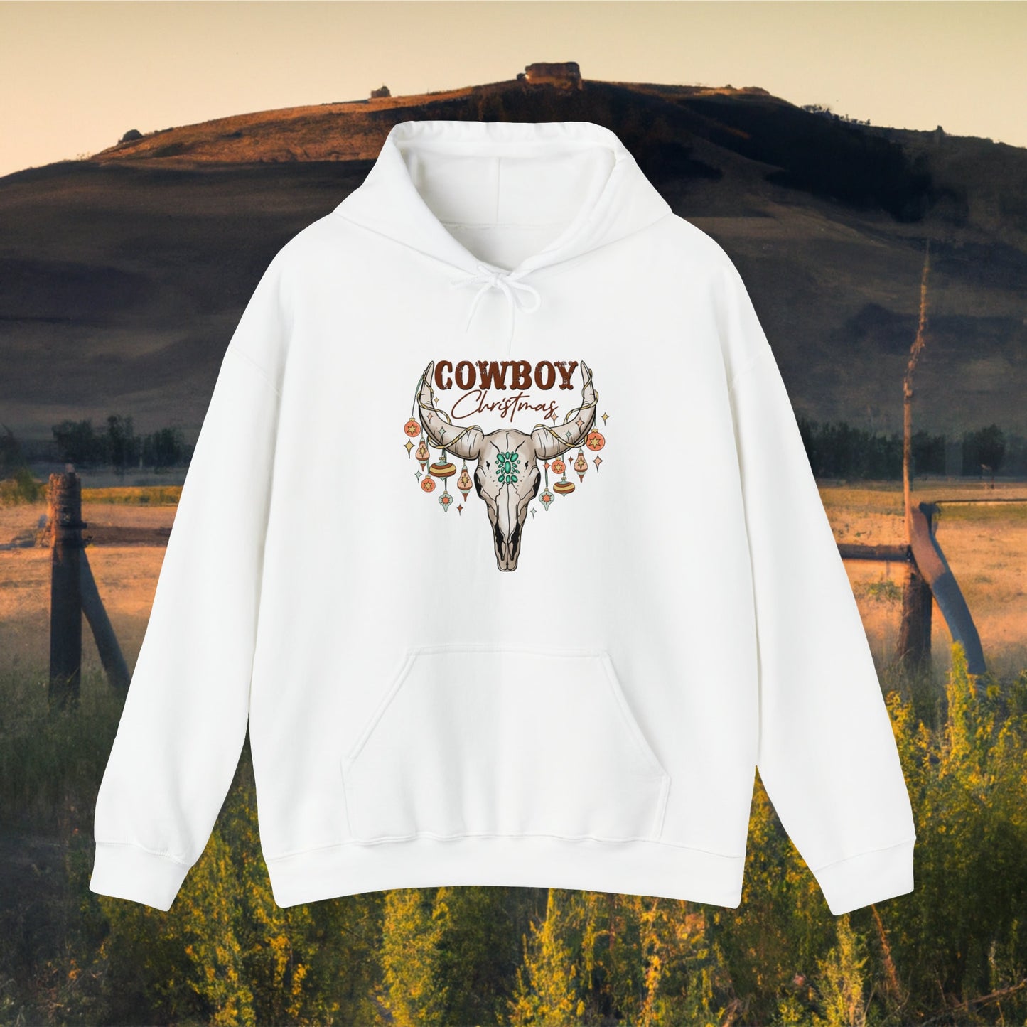 Cowboy Christmas - Hoodie