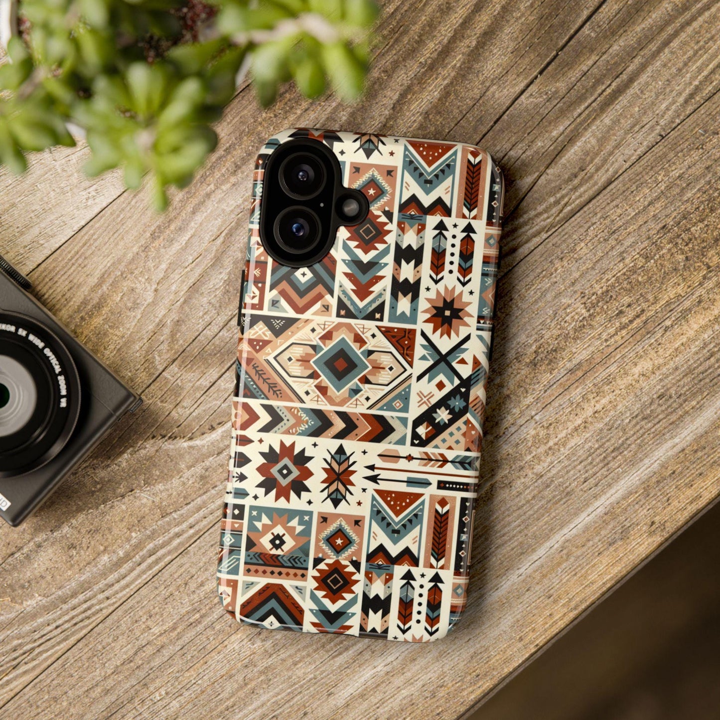 Phone Case, Southwestern iPhone 16, 16 pro, 16 pro max Cell Phone Cover, Desert Design, Protective Phone Case, Unique Boho Gift, Gift for