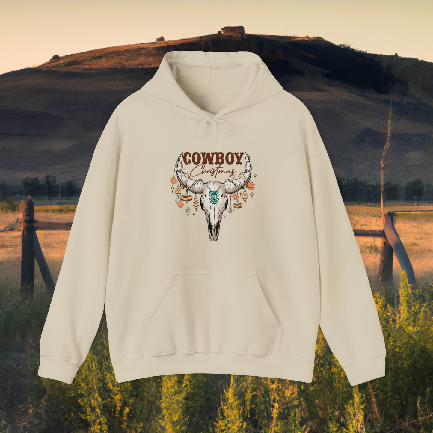 Cowboy Christmas - Hoodie